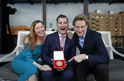 Liz Toohey, David McAllister and David Hallberg. Photo by Chris Pavlich.