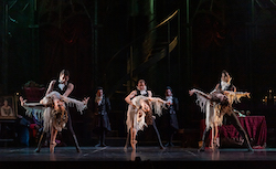 The dancers of West Australian Ballet as Vampires in Dracula (2020). Photo by Bradbury Photography.