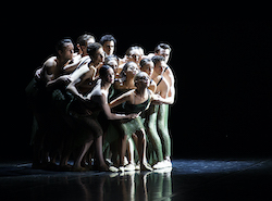The dancers of West Australian Ballet in 'Air and Other Invisible Forces'. Photo by Sergey Pevnev.