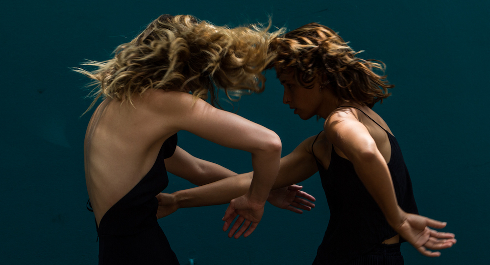Jasmin Lancaster and Brianna Kell in Sara Black's 'Double Beat'. Photo by Tania Lambert.