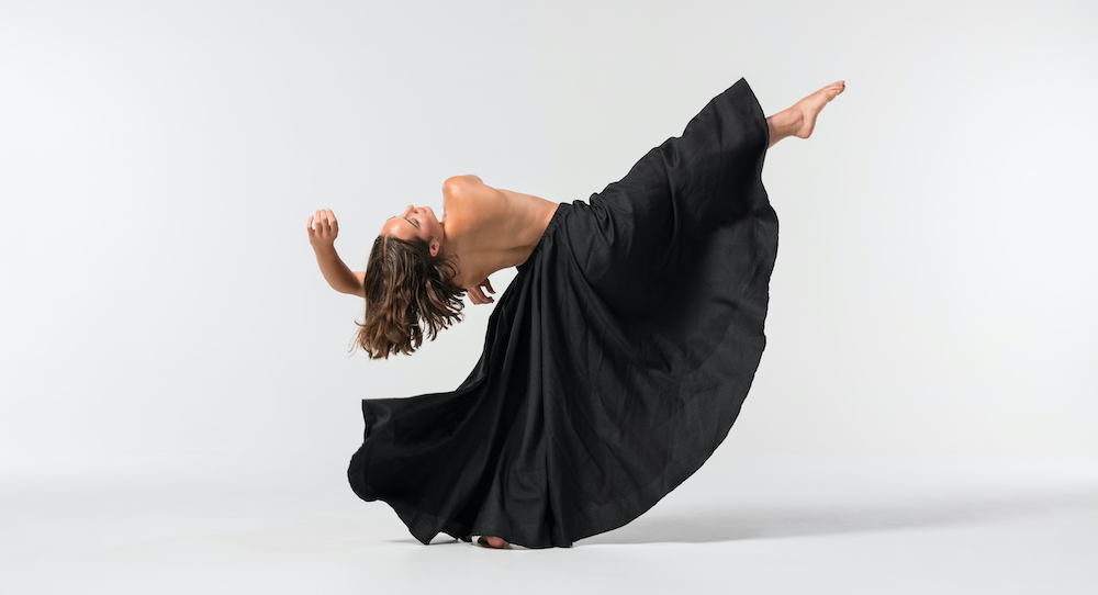 NZSD 2nd Year Contemporary Dance Student Isabella Jones. Photo by Stephen A'Court.