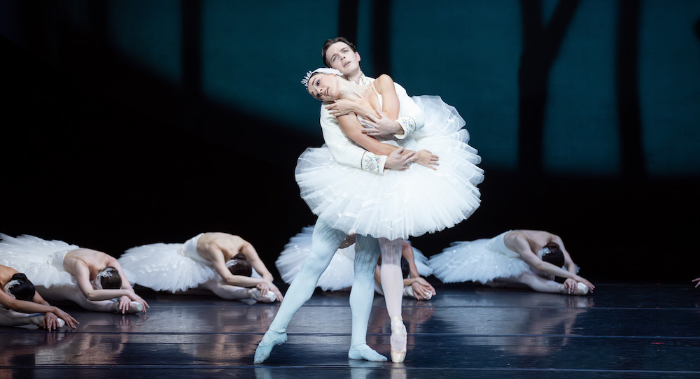 The Australian Ballet's Benedicte Bemet and Joseph Caley in 'Swan Lake'. Photo by Daniel Boud.