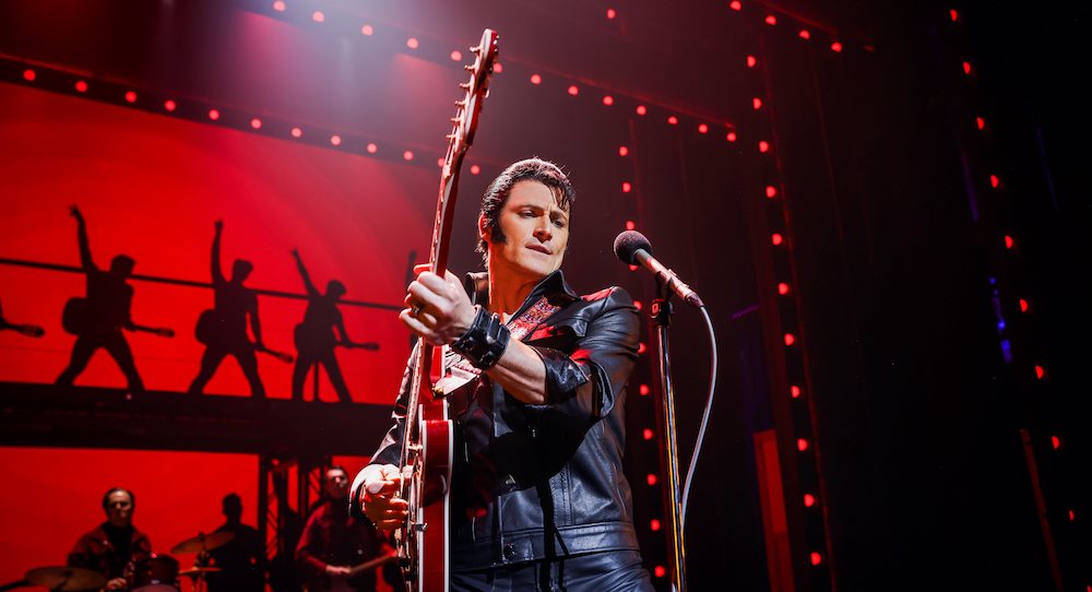 Rob Mallett in 'Elvis: A Musical Revolution'. Photo by Nicole Cleary.