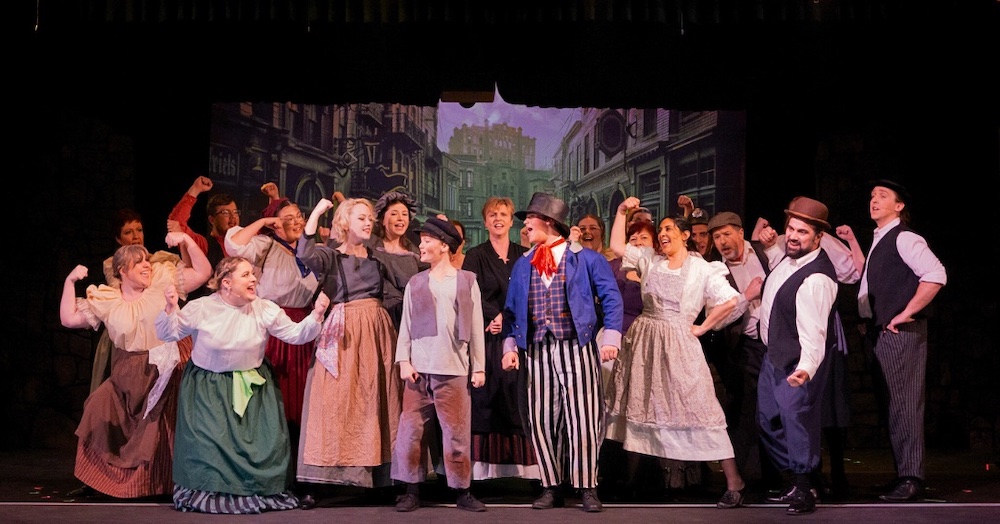 Holroyd Musical and Dramatic Society in 'Oliver!'. Photo by Kirstie Abed Ali Photography.