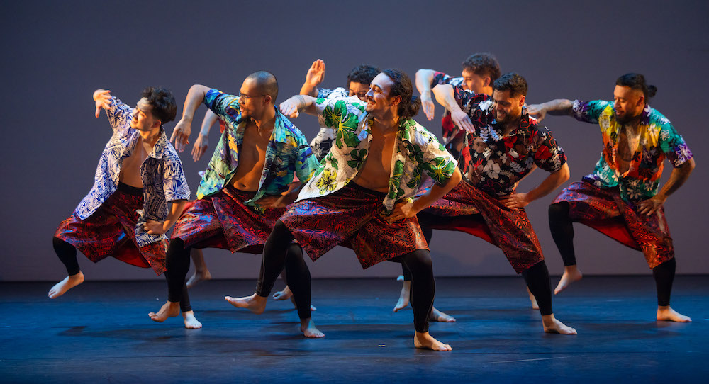 Fresh Movement Collective in 'MĀUI' at the Sydney Opera House. Photo by Daniel Boud.