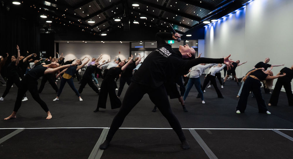 Meghan Sanett teaches at VDF 2025. Photo by Maddy Ewert of Studio One Visuals.