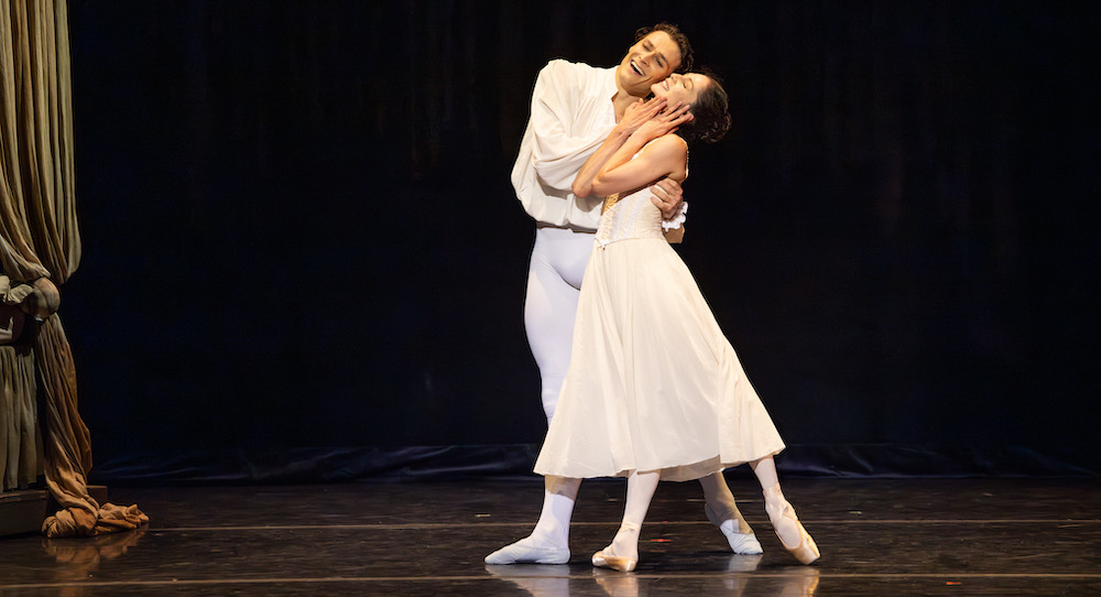 The Australian Ballet's Hugo Marchand and Robyn Hendricks in Sir Kenneth MacMillan's 'Manon'. Photo by Daniel Boud.