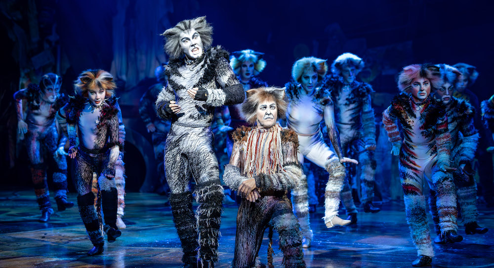 Jarrod Draper and Todd McKenney in 'CATS'. Photo by Daniel Boud.