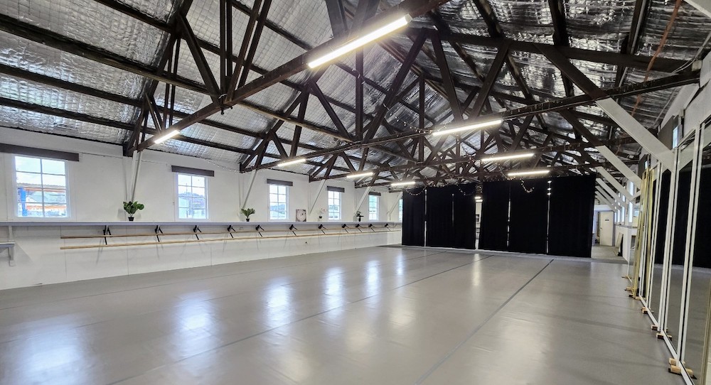 A dance floor.