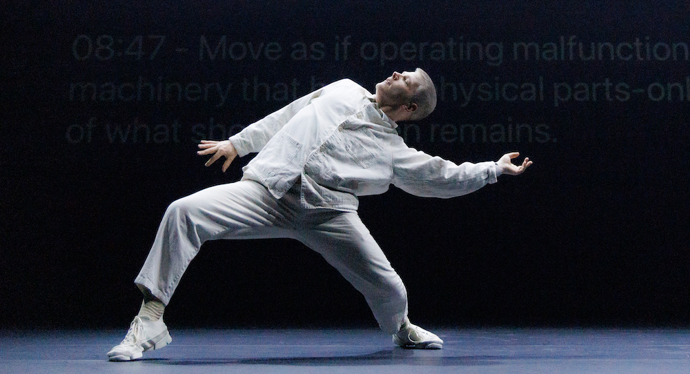 Alisdair Macindoe in 'Dumulmeori (where two rivers meet).' Photo by Eun Jung Lee.