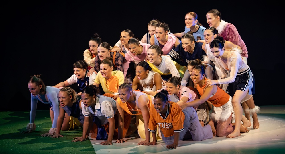 Emma Harrison's 'Top Dog' as part of Sydney Dance Company's PPY25 Revealed. Photo by Daniel Boud.