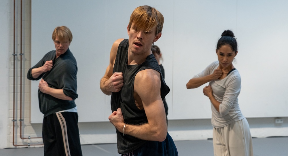 WINNDance Company in rehearsal. Photo by Siegersbusch.