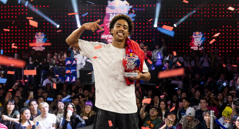 Street dancer Rome, winner of the 2026 Red Bull Dance Your Style National Final in Sydney. Photo courtesy of Red Bull Dance Your Style.